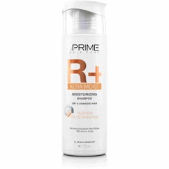 تصویر شامپو رطوبت رسان موی آسیب دیده +R پریم 250 میلی لیتر Prime R+ Kera Moist Moisturizing Shampoo 250 ml