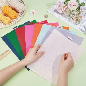 تصویر ورق پلاستیکی شماره دوزی ۱۴ کانت 