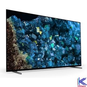 تصویر تلویزیون سونی 55A80L Old 4K Sony TV, model A80L, size 55 inches, produced in 2023