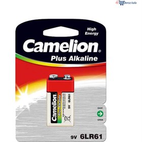 تصویر باتری کتابی کملیون مدل Plus Alkaline 6LR61 Camelion Plus Alkaline 6LR61 Battery