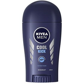 تصویر استیک ضد تعریق مردانه نیوا 48 ساعته کول کیک حجم 40 میل Nivea Anti Perspirant Stick Cool Kick 48h For Men 40ml