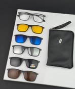 تصویر عینک فریم طبی پنج کاور کد ۲۲۸۴ نشکن و سبک 