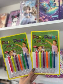 تصویر رنگ گریم صورت 