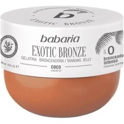تصویر ژل برنزه کننده باباریا مدل Coco - حاوی روغن نارگیل و با SPF 0 | حجم 300 میلی‌لیتر Babaria Exotic Bronze Coconut Taning Jelly SPF0 300ml