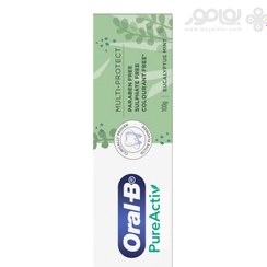 تصویر خمیر دندان اورال بی PURE ACTIVE حجم 75 میل (فروش تکی) Oral-B Pure Active Essential care 75ml