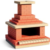 تصویر شومینه مینیاتوری 510 قطعه