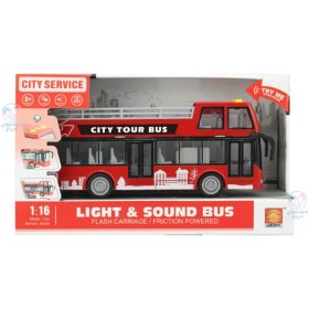 تصویر اتوبوس 2 طبقه موزیکال WY916A 