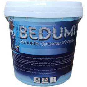 تصویر چسب بتن استحکامی بدومیکس – bedumix concrete bonder and fortifier adhesive 8kg 