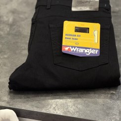 تصویر شلوار رانگلر مردانه آبی کیفیت مستر سایز ۴۴ 