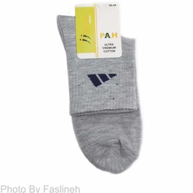 تصویر جوراب مردانه طرح آدیداس PA.H طوسی 4987 ا Men Socks :model PA.H 4987 Adidas Gray Men Socks :model PA.H 4987 Adidas Gray