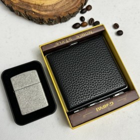 تصویر ست جاسیگاری فندک لاکچری رنگبندی متنوع 