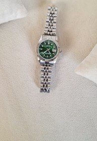 تصویر ساعت رولکس صفحه سبز - ست 