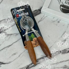 تصویر گردو شکن چوبی استیل بیدیس 