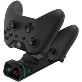 تصویر پایه شارژ دسته بازی Dobe TYX-19006X X-Series X/S / X-One X/S ا Xbox Controller Dual Charging Dock TYX-19006X Xbox Controller Dual Charging Dock TYX-19006X