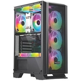 تصویر کیس کامپیوتر گیمینگ آی تی کو مدل ITCO CG101 Gaming case CG 101