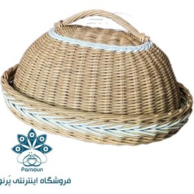 تصویر سبد نان حصیری نوژا؛ ترکیب سنت، زیبایی و کاربردی بودن (پسکرایه) 