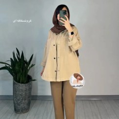 تصویر مانتو کتان 