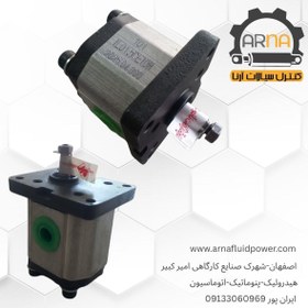 تصویر پمپ هیدرولیک دنده ای - گروه 1 ( 1.5 و 3 و 5 و 7.5 و 10 ) لیتری - PLO - راستگرد - شافت کونیک - رزوه ای