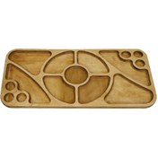 تصویر مزه خوری مستطیل تک هوم مدل سروین 