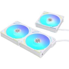 تصویر فن کیس لیان لی UNI FAN AL V2 White بسته 3 عددی 