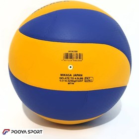 تصویر توپ والیبال میکاسا مدل Mikasa V ا Mikasa Volleyball Ball V200W Mikasa Volleyball Ball V200W