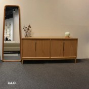 تصویر آینه کنسول چوب راش اورلاندو 