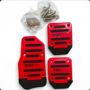 تصویر روپدالی اسپرت مدل R – مناسب همه خودروهای دنده ایی - ابی R Sport Pedal Pad – Universal Car Foot Pedal Cover