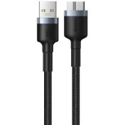 تصویر کابل هارد یو اس بی به میکرو بی بیسوس Baseus Cafule USB to Micro-B Cable 1m/2A 