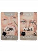 تصویر مداد رنگی آریا آرتیست ۲۴ رنگ پک ۲ عددی 