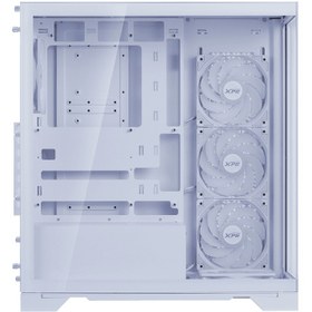 تصویر کیس ایکس پی جی مدل XPG INVADER X BTF WHITE 