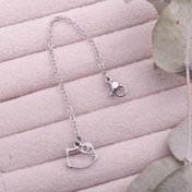 تصویر آویز ساعت استیل 