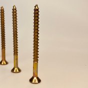 تصویر پیچ چوب 4 در 14 آهنی ضخیم vip الوان چهار سو 4x14 wood screws