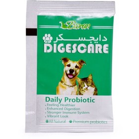 تصویر پودر پروبیوتیک دایجسکر مخصوص سگ و گربه تعداد ۱۵ عدد ا Digescare Probiotic Powder for Dogs and Cats 15Sachet Digescare Probiotic Powder for Dogs and Cats 15Sachet