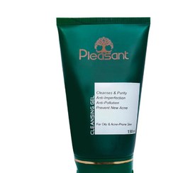 تصویر ژل شستشو صورت پلزنت مناسب پوست چرب و آکنه‌ Pleasant Cleansing Gel For oily Skin 150ml