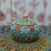 تصویر قندان میناکاری کد 1015 