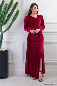 تصویر لباس مجلسی و شب ماکسی مدل رخشنده - کله غازی / سایز4- 48/50 Dress and long night