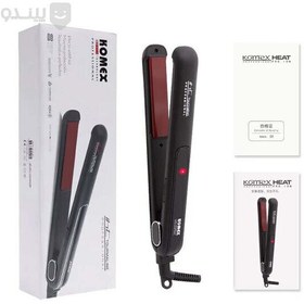 تصویر اتو مو کومکس مدل Km-204 کد 2409 Komex Saga hair straightener km-204