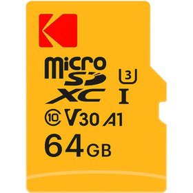 تصویر مموری میکرو اس دی کداک مدل U3 A1 UL V30 ظرفیت 64GB 