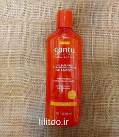 تصویر شامپو بدون سولفات کنتو Cantu Shea Butter Sulfate-Free Cleansing Cream Shampoo