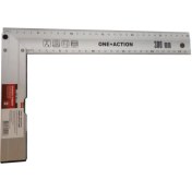 تصویر گونیا ۳۰ سانت ترازدار آلومینیومی وان اکشن 