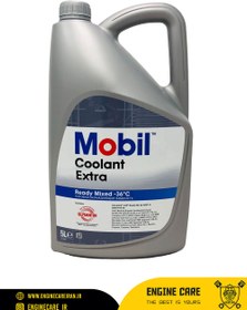 تصویر کولانت ضدیخ آبی مدل Advanced برند موبیل – Mobil ( 5 لیتری ) Mobil Coolant Fluid 5L