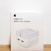 تصویر آداپتور آیفون 50 واتی 