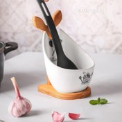 تصویر کنار گازی کاسه سرامیک 