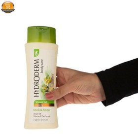 تصویر شامپو بدن کرمی با رایحه مشک و عنبر 250 میل هیدرودرم Hydroderm Creamy Body Wash 250ml