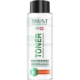 تصویر تونر مناسب پوست چرب تا مختلط تراست Toner suitable for oily to combination skin trust