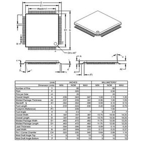 تصویر PIC18F87K22 I/PT PIC18F87K22 I/PT