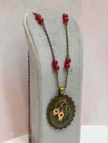 تصویر رومانتویی رزین اناری کد2 