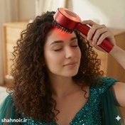 تصویر شانه ماساژور اسکالپ سر و روغن تراپی XYT-0806 اورجینال ارسال فوری با پیک برای تهران و‌ ارسال سریع به سراسر‌ایران 