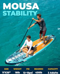 تصویر پدل برد موسی MOUSA مدل Misty Waters 