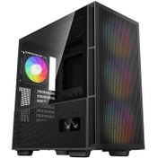 تصویر کیس کامپیوتر دیپ کول مدل CH560 Digital Mid Tower مشکی DeepCool CH560 Digital Mid Tower Black Computer Case